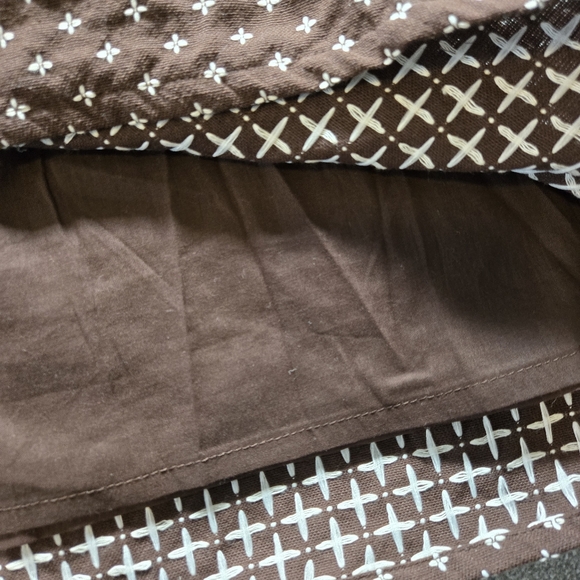 Little Cottonwood XL brown cottage dress - Picture 4 of 7